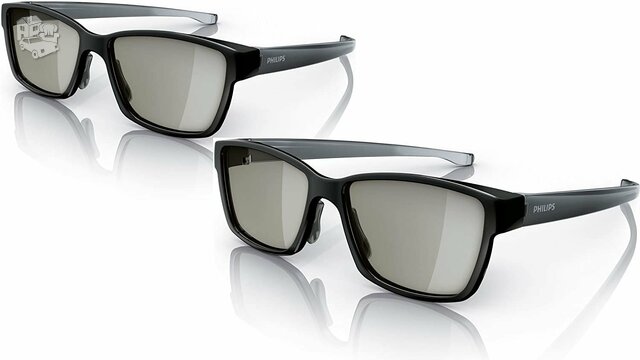 Philips 3D aktyvus ir pasyvus akiniai, tvarkingi. Active 3D max