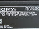 Geros būklės Vhs kasečių grotuvas Sony Slv-x510