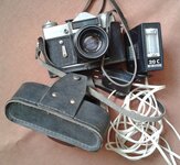Fotoaparatas  Zenit E, Elikon 35c. autofokus