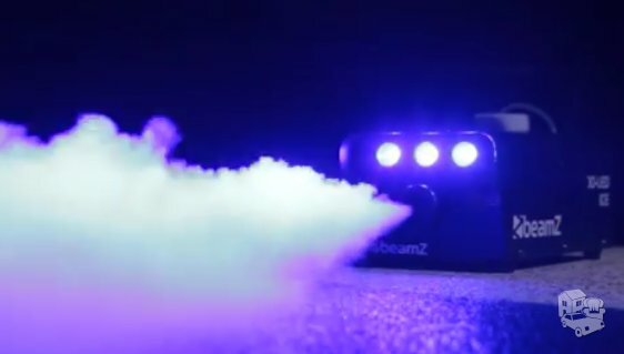 Dūmų ir muilo burbulų mašinų nuoma