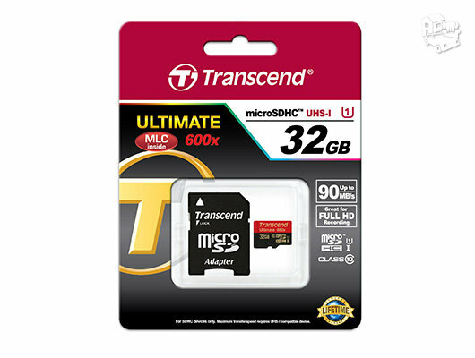Transcend micro SD 32gb 90mb/s