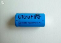 Naujas akumuliatorius baterija UltraFire 16340 Li-ion 1200mAh