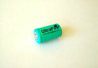 Nauja UltraFire 15270 (CR2) Li-ion 800 mAh kraunama baterija
